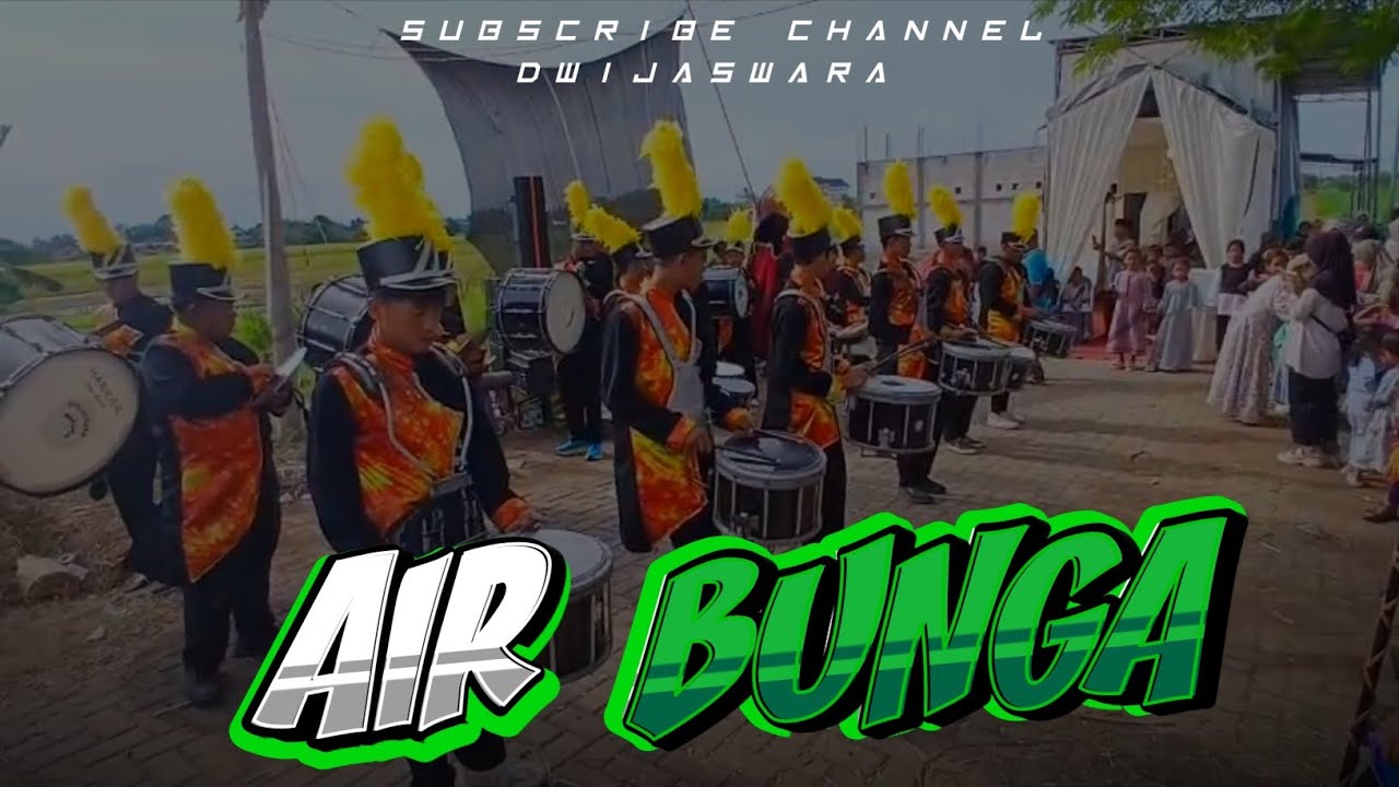 LAGU AIR BUNGA🎼 | Perdana Drumband Dwijaswara Special Perform