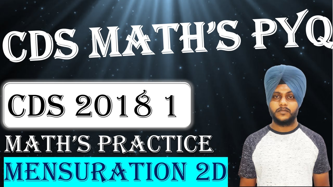 CDS 2023 1 Maths || CDS Mensuration 2D Previous Year Questions || CDS ...