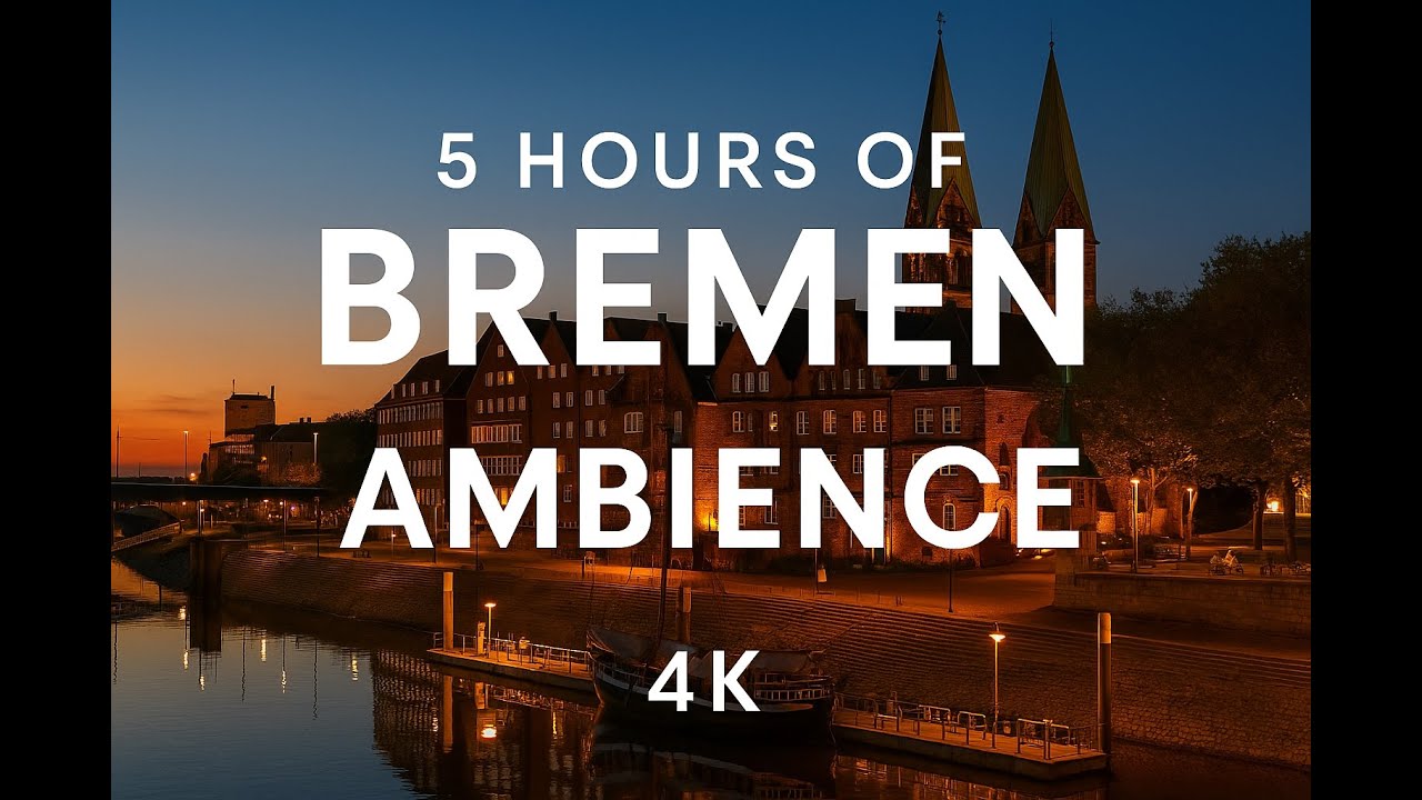 Watch Town Hall of Bremen during the day