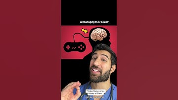 “Video Games are a Waste of Time“ #science