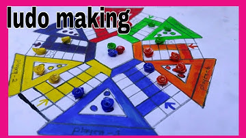 diy ! how to make ludo ! rose tokens! using paper