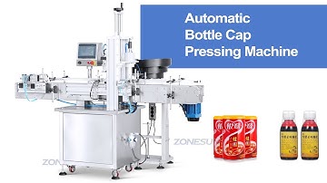 How to use ZS-XG440G Automatic Bottle Cap Pressing Machine