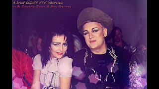 Siouxsie Sioux &amp; Boy George&#39;s Segments | Pam Hogg LFW SS10 (2009)