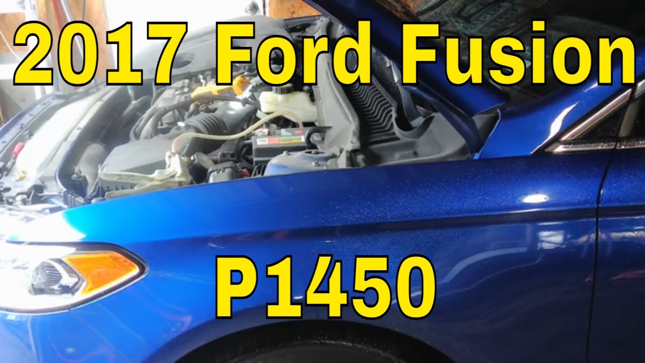 2014 Ford Escape P1450 Code Youtube