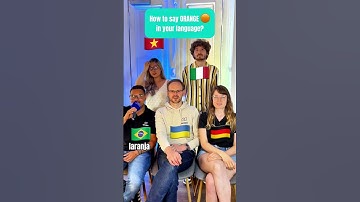 Learn colors with the Tandem office team in their native languages!