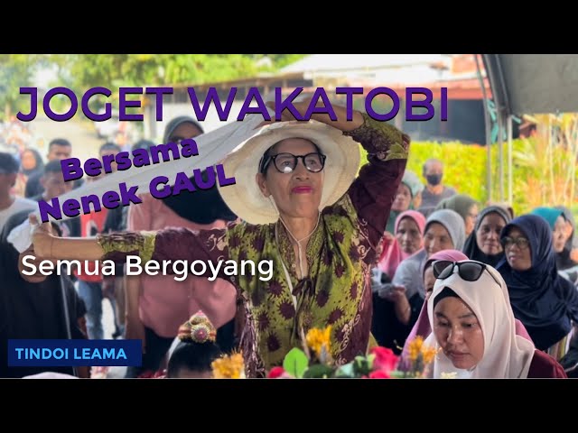 Joget Wakatobi Bersama Nenek Gaul - Goyangnya Masih Asik (Sandali Topale) class=