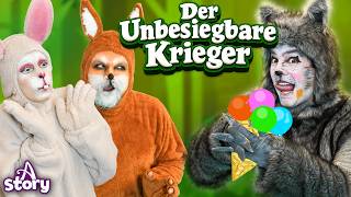 Der Unbesiegbare Krieger + Der Panda und der Eismann ⚔️🐼 Märchen auf Deutsch