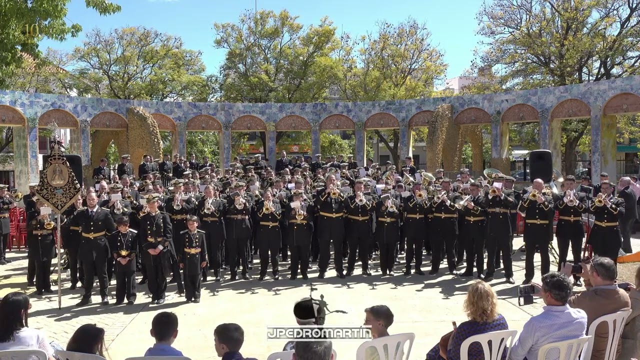 ¡Banda Virgen de los Reyes y La Merced juntas! | Marcha La Saeta