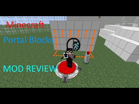 Minecraft Mod Review| Portal Blocks