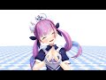 MMD VR Test 181 [VR180][アカリがやってきたぞっ][湊あくあ(ホロライブ)]