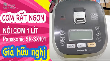 #noicomnoidianhat | Nồi cơm điện cao tần IH Panasonic SR-SX101 nấu cơm rất ngon | Dienmayjp.com