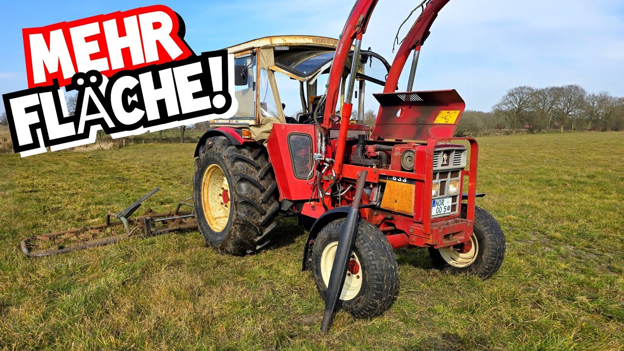 Mr. Moto EXPANDIERT! | Nun haben wir viel zu tun! | Schleppen - Mulchen - Walzen | IHC 633