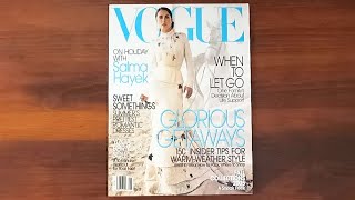 2005 June ASMR Magazine Flip Through: Vogue Salma Hayek