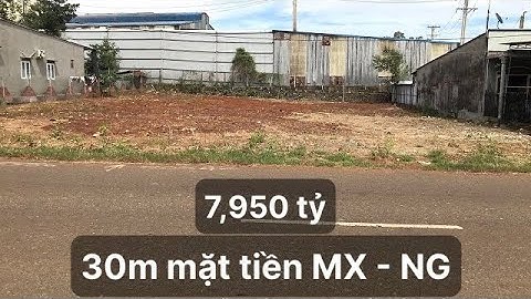[ĐẤT CHÂU ĐỨC], Bán lô đất 30m mặt tiền đường MX-NG, Gần UBND và chợ. Giá: 7,950 tỷ