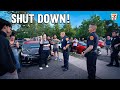 CAR MEET GETS SHUT DOWN! *ALMOST IMPOUNDED*