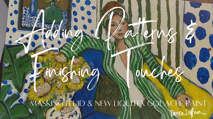 Adding Patterns & Finishing Touches Studio Vlog 19