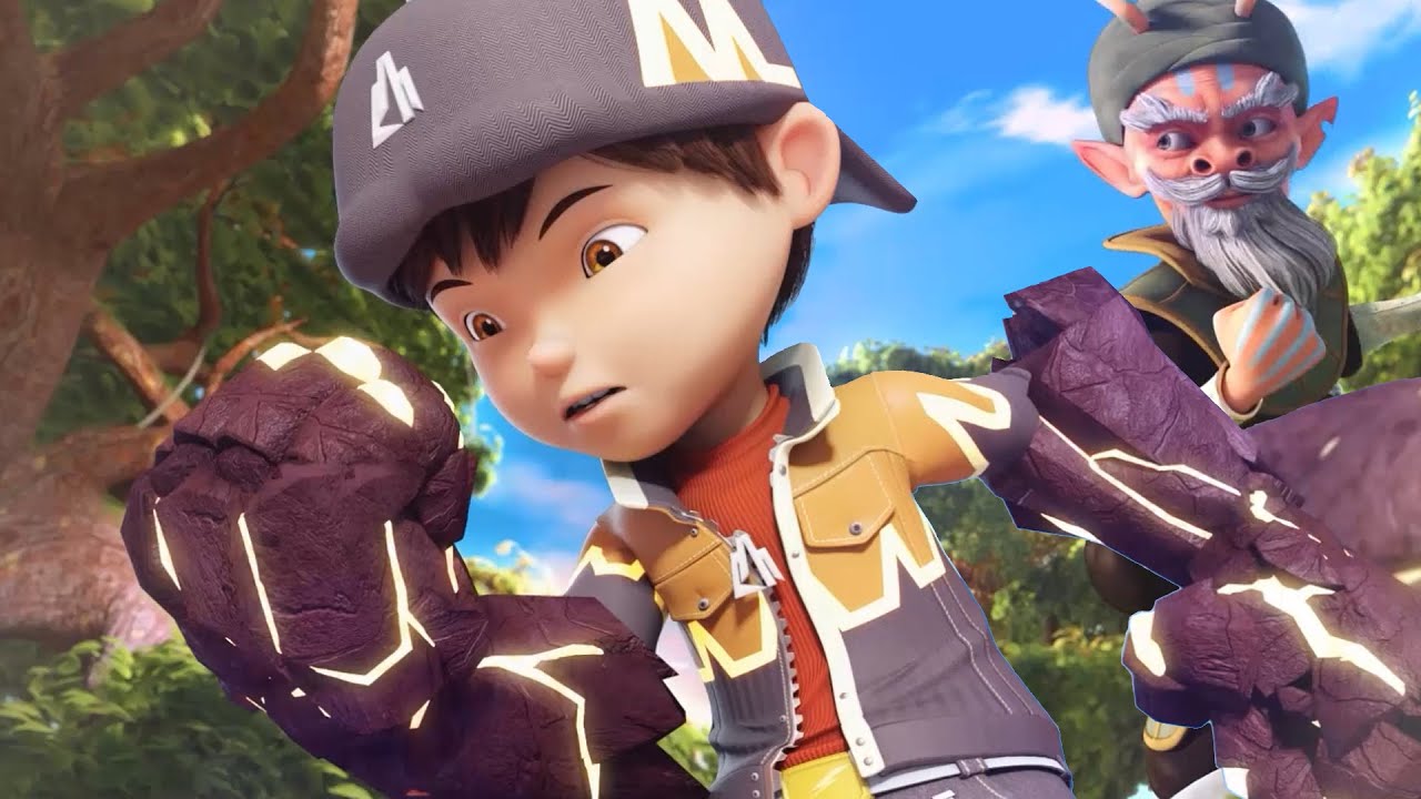 ⁣BoBoiBoy mengambil kristal Tok Kasa