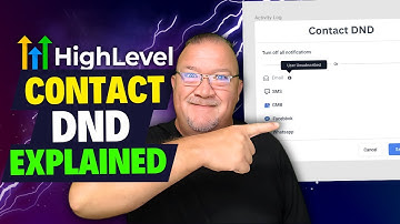 Unlock The Power Of Do Not Contact (DND) In GoHighlevel - Essential Guide!