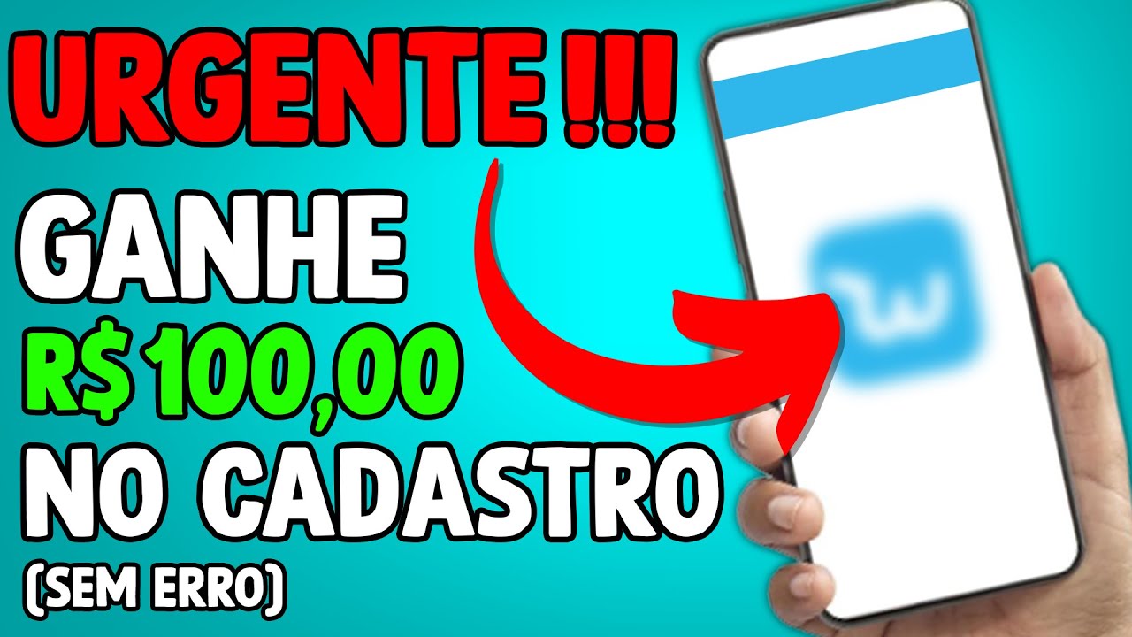 (R$100,00 REAIS NO CADASTRO) GANHE DINHEIRO NO CADASTRO VIA PIX (apps pagando por cadastro 2022)✅