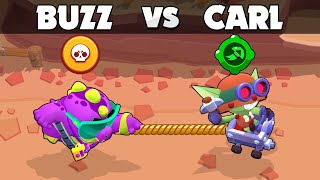 CARL vs BUZZ | Brawl Stars