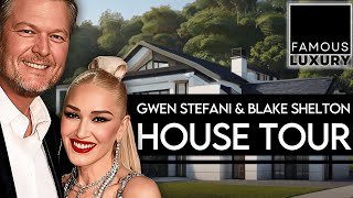 Gwen Stefani and Blake Shelton's Oklahoma Mega Mansion | INSIDE Their Countryside Love Nest