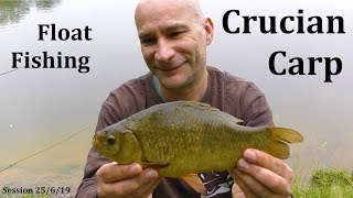 Crucians, Centrepin & Corn - Crucian Carp Fishing - 25/6/19 (Video 117)