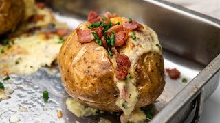 Super Slow-Cooked Loaded Baked Potato Recipe