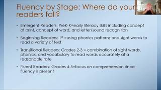 Developing Reading Fluency 101