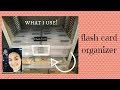 How I Organize My Flash Cards