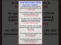 2nd December Current Affairs Questions #currentaffairs #rrbgroupd #ssc #upsc #ltgrade #ssccgl