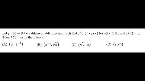 Question No 17 from IIT JAM 2019 Mathematics Paper. Derivative Functions question in JAM.
