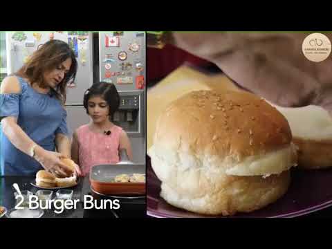 Cheese Stuffed Chicken Burger | Vacation special by Chef Ananya Banerjee & Sreeja