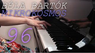 バルトーク: 96.揺れ（ぎくしゃく）《ミクロコスモス3》| B. Bartók:Jolts《Mikrokosmos3》｜Zökkenők