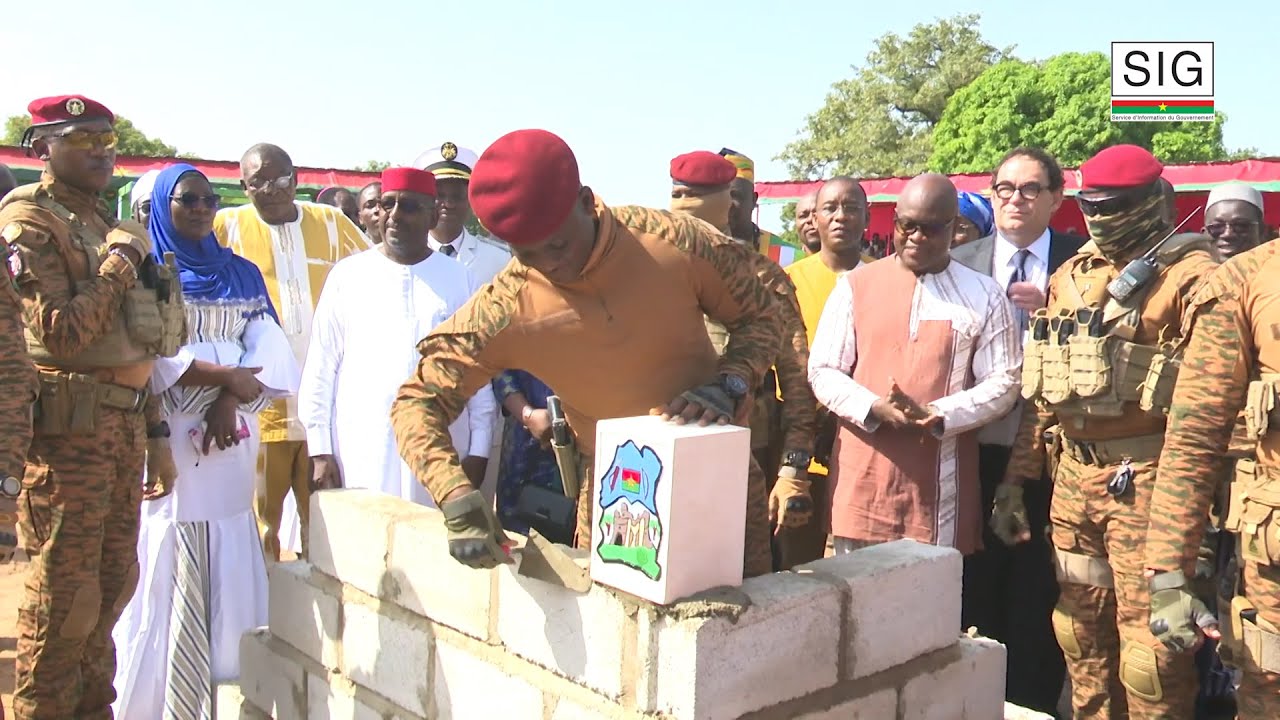 Centre hospitalier régional universitaire de Gaoua : le Chef de l’Etat lance les travaux