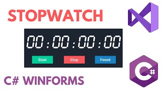 How To Create Stopwatch Using C# - Visual Studio Tutorials screenshot 5