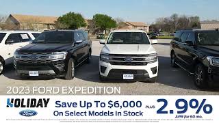 2023 Ford Expedition Deals At Holiday Ford In Whitesboro, TX Holiday Ford In Whitesboro