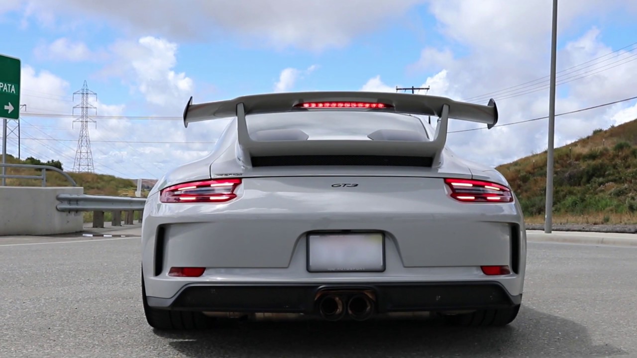当季大流行 SOUL | 991 GT3 with SOUL Valved Side Muffler Bypass Pipes 絵画