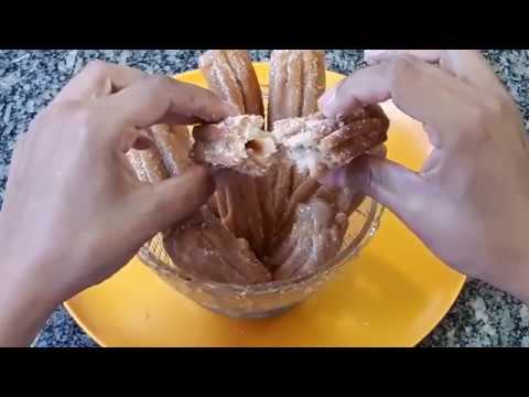 CHURROS CROCANTES E SEQUINHOS