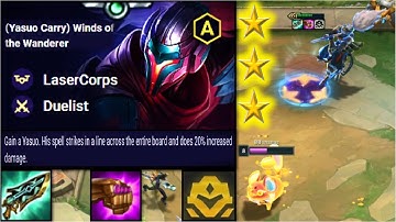 ⭐⭐⭐Yasuo   Winds of the Wanderer plus Mecha PRIME is a real Challenger !!! Set 8.5 - TFT