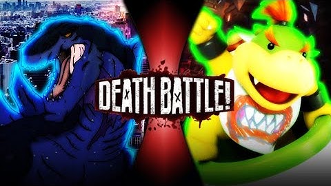 Fan Made Death Battle Trailer: Zilla Jr VS Bowser Jr (Godzilla VS Mario)
