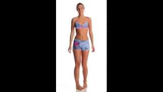 Speedo Turnz Might Strike Fixed Back Swimsuit Top | SwimOutlet.com