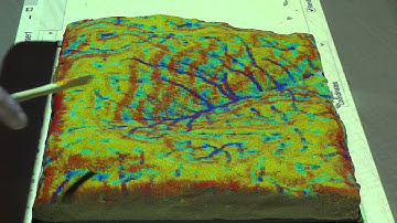 Tangible Landscape: water flow and erosion