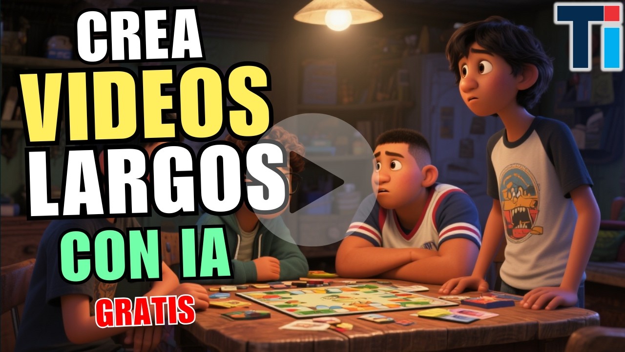 😮Este truco con IA crea videos de historia animadas rápido y GRATIS