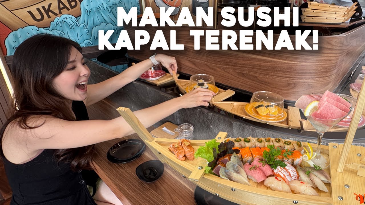 COBAIN KAPAL SUSHI PALING ENAK!