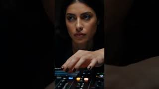 Supermodel DJ Playing Techno at Neon Void, Ibiza | Acid Techno, Industrial Techno, Dark Tech #Shorts