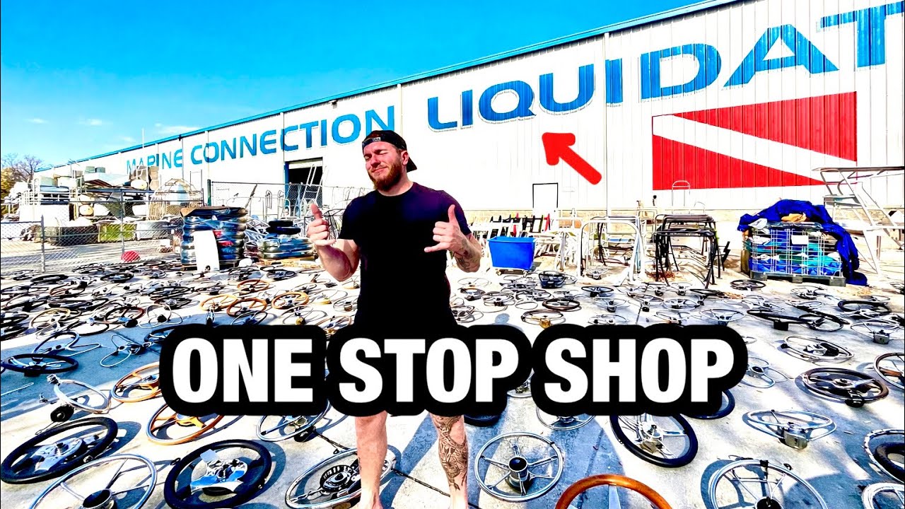 ITS LIKE HEAVEN FOR BOAT PARTS - (marine connection liquidators)