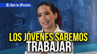 Los jóvenes sabemos trabajar y dar resultados: Grace Palomares