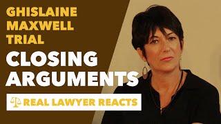 Information Lawyer Reacts: Ghislaine Maxwell Trial  - Closing Arguments Update