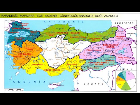 Türkiye'nin Bölgeleri Nelerdir? Bölgelerimizin İsimleri ve Coğrafi Konumları
