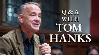 Actor \& writer Tom Hanks talks about playing real people \& the importance of a film's score